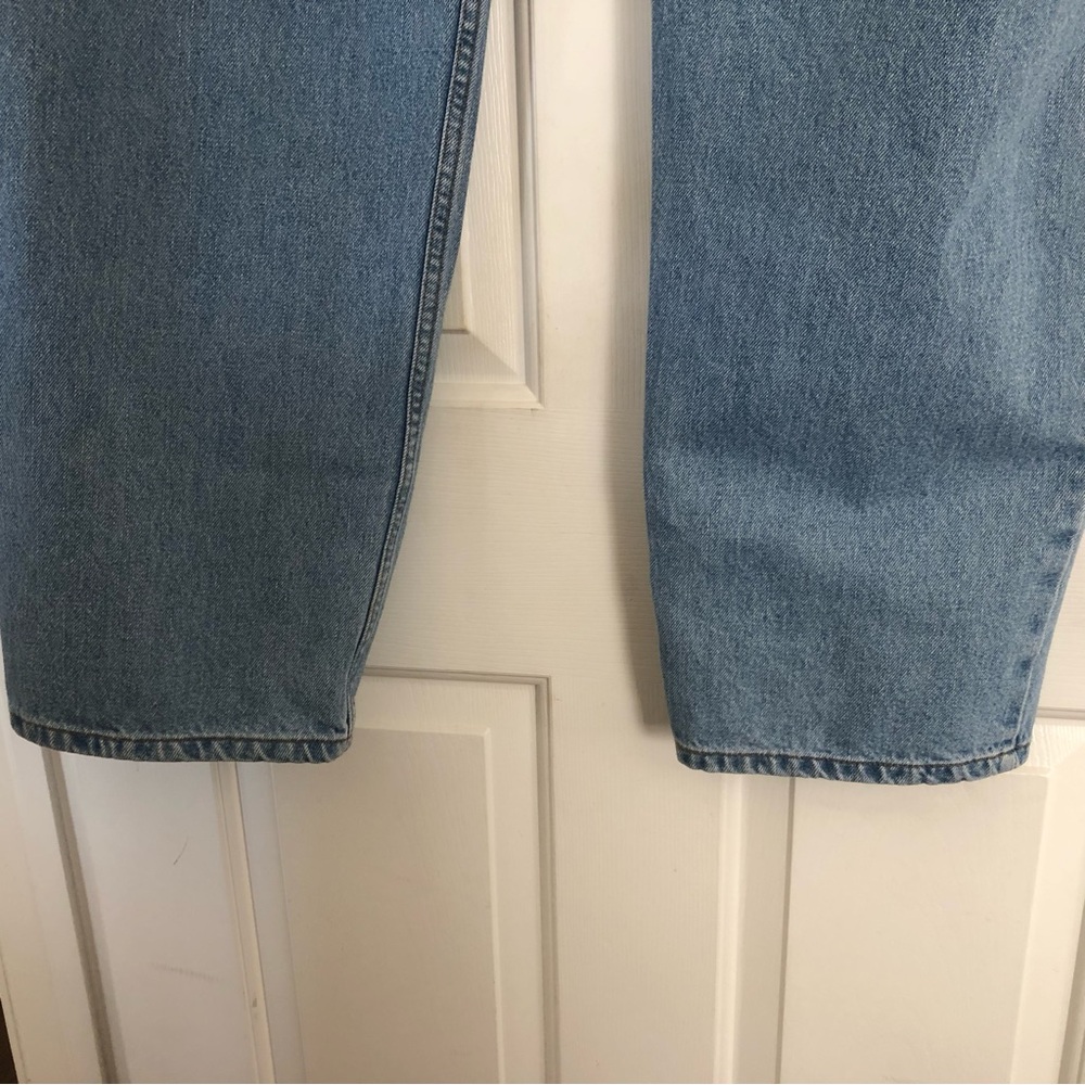 Mens 550 Relaxed Fit Levis Strauss Straight Med Blue Stonewash Denim Jea… - Picture 8 of 10